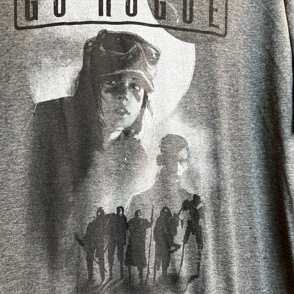 Star Wars Darth Vader & Rogue Graphic Short Sleeve T-Shirts Men's Size Large (2) - Picture 6 of 11